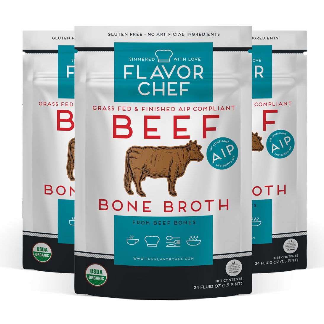 AIP Beef Bone Broth The Flavor Chef