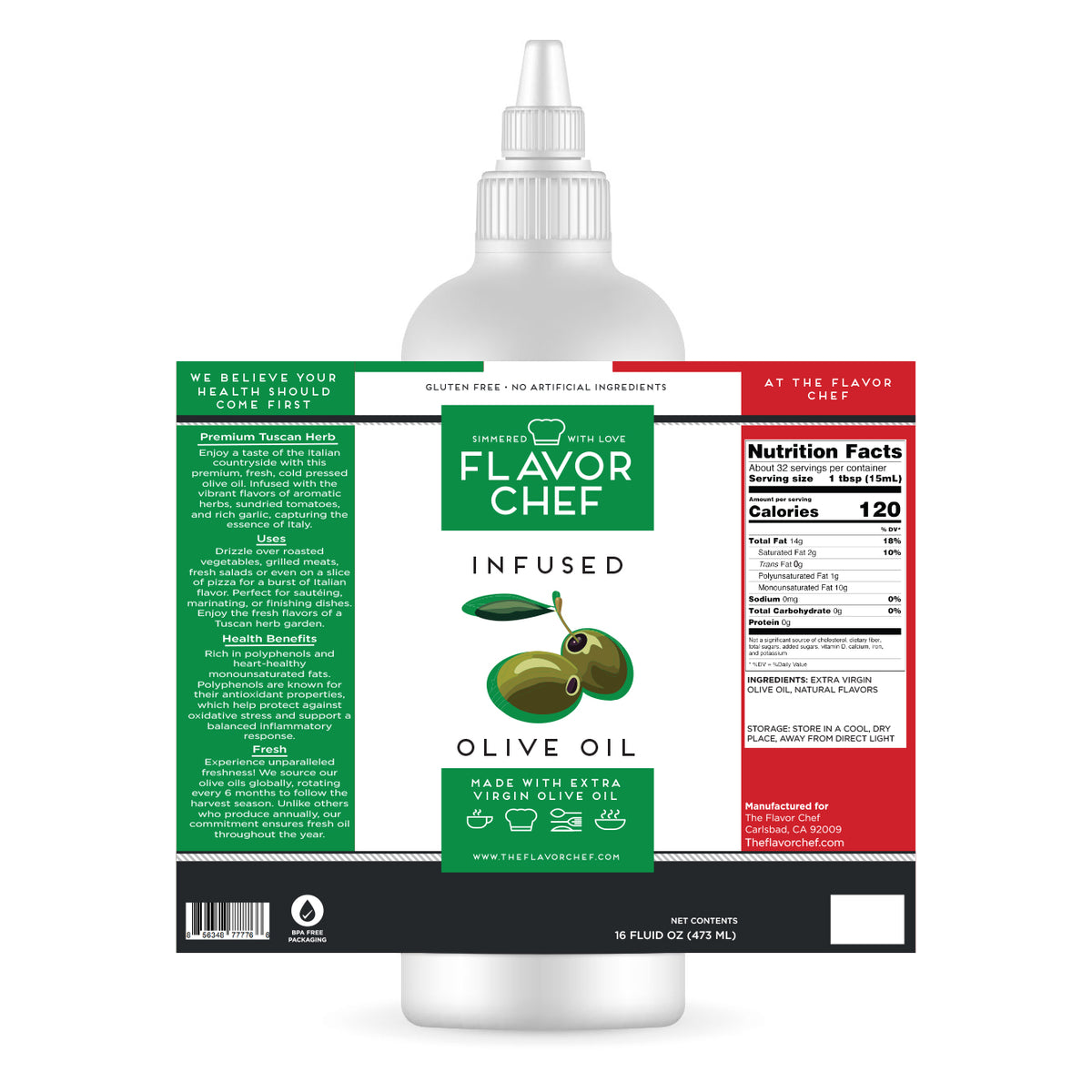 Olive Oil Sampler (2PK) – Flavor Chef